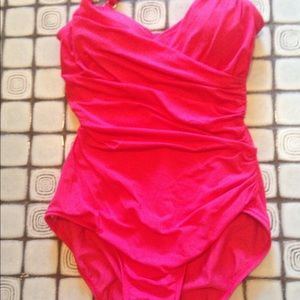 Jantzen one-piece swimsuit.